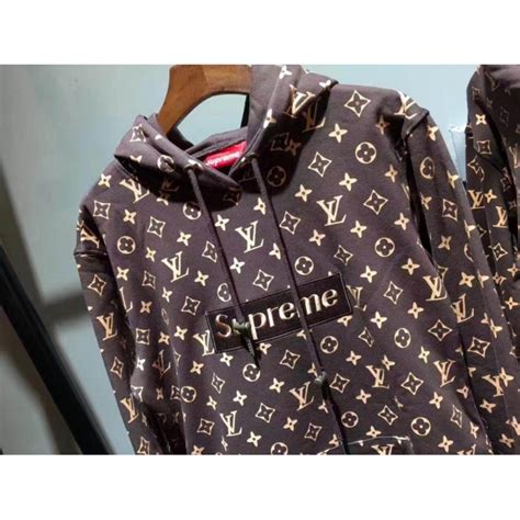 red lv supreme hoodie cost|red louis vuitton supreme hoodie.